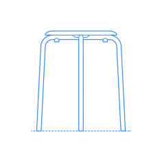 Furniture Stools Ikea Marius Stool Outline Svg Vector, Free Vectors File